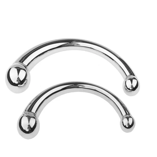 Steel Anal Elegant Stainless Ended Hook Double 5858 0826